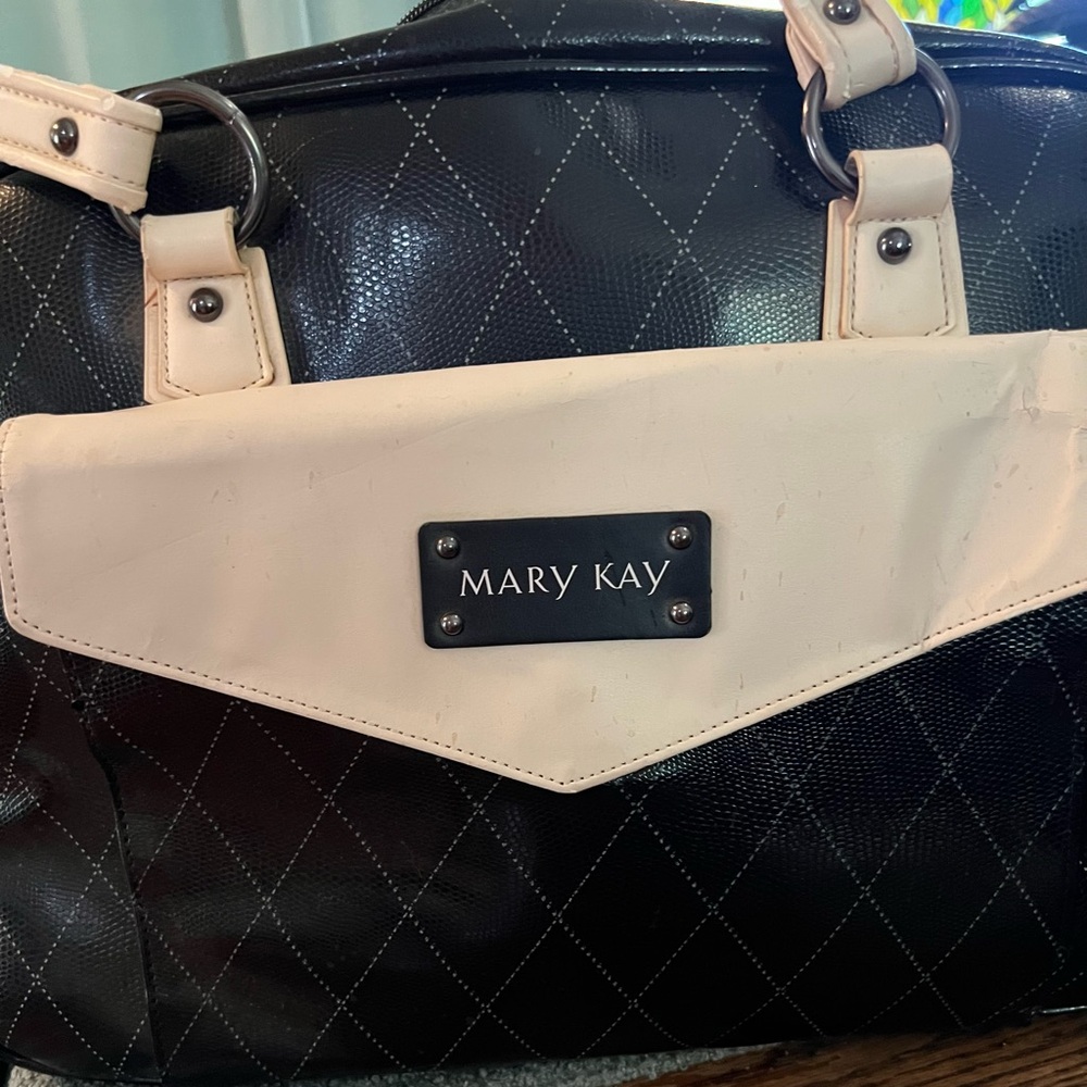 2 Piece Mary Kay Travel Consultant Bag with EUC Liner